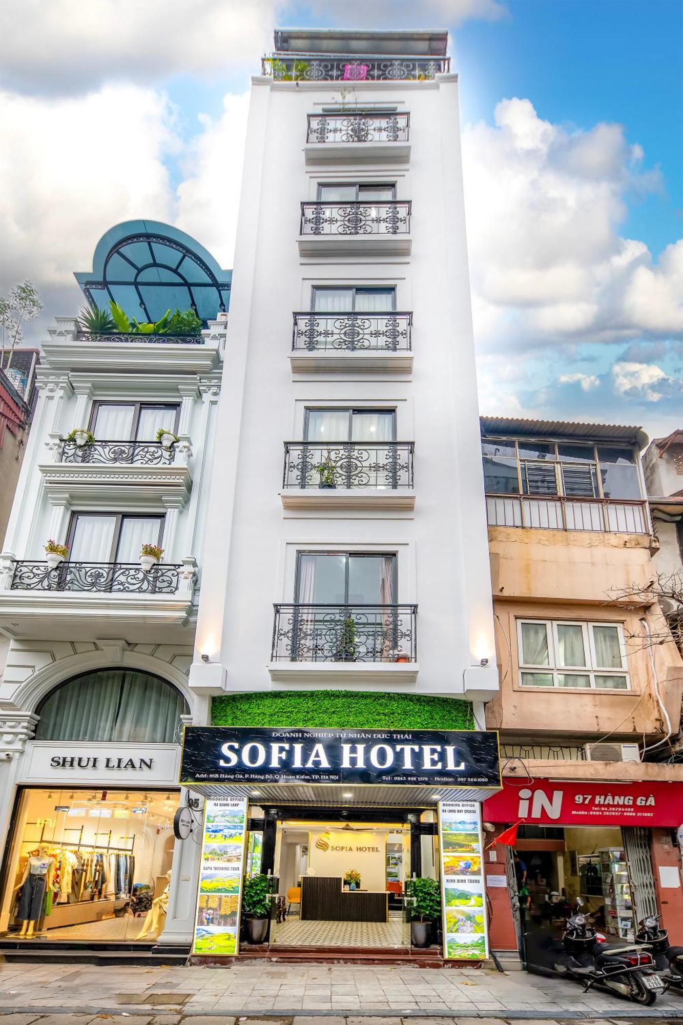 Hanoi Sofia Hotel Exteriör bild